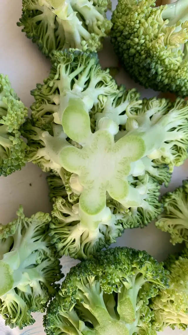 The plural of broccoli is broccoli
