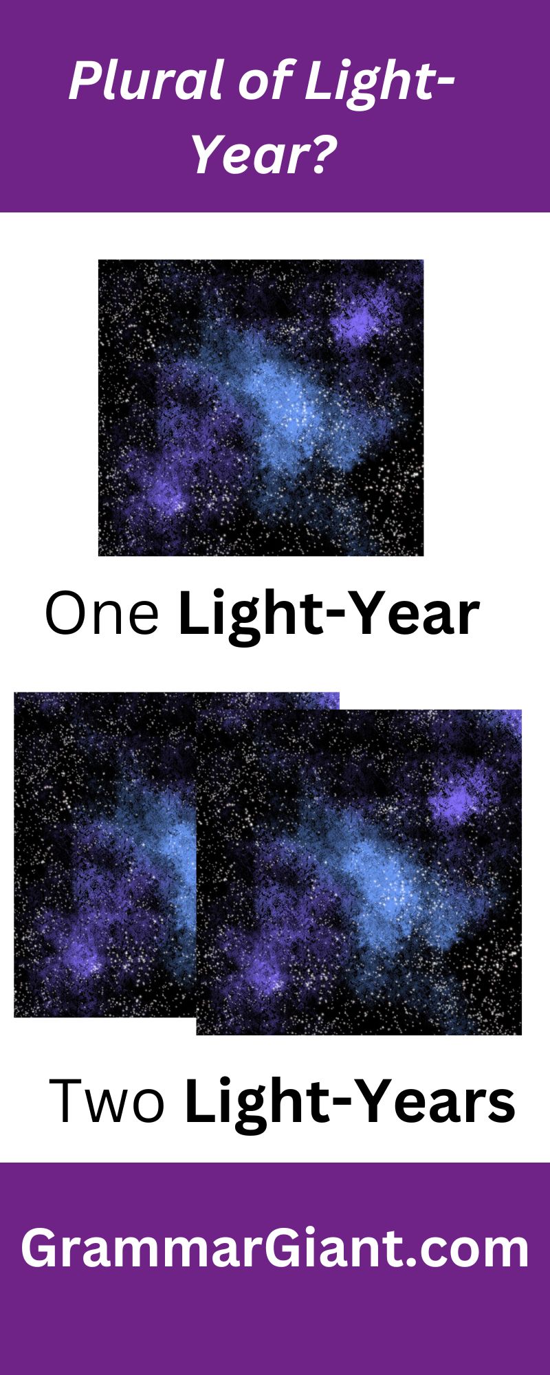 Plural of light-year